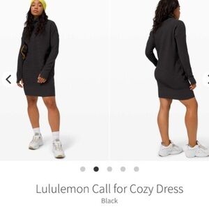 Lululemon Call for Cozy Dress Size 10